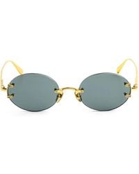 Linda Farrow - Round-Frame Sunglasses - Lyst
