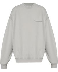 Y-3 - Logo-Printed Crew Neck Sweatshirt - Lyst