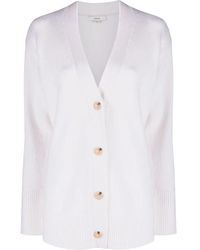 Vince - Weekend V-Neck Ribbed Cardigan - Lyst