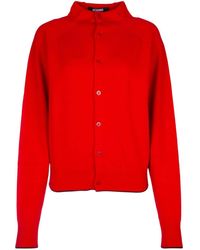 Jacquemus - Cashmere High-Neck Raglan Cardigan - Lyst