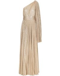Dolce & Gabbana - Sequin-embellished One-shoulder Gown - Lyst