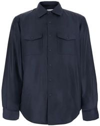 Aspesi - Chaqueta 13 Piu Shirt Con Botones Y Bolsillo Con Solapa - Lyst