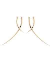 Shaun Leane - Sabre Statement Crossover Earrings - Lyst