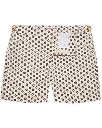 Orlebar Brown - Costume Da Bagno Bulldog Con Stampa Geometrica - Lyst