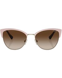 Vogue Eyewear - Gafas de sol con montura estilo mariposa - Lyst