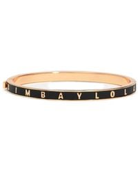 Bimba Y Lola - Rigid Logo Bracelet - Lyst