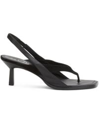 3.1 Phillip Lim - 68Mm Slingback Leather Sandals - Lyst