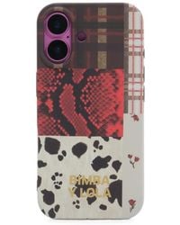 Bimba Y Lola - Python Patchwork Iphone 16 Rigid Case - Lyst