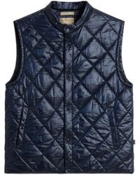 Woolrich - Diamond-Quilting Vest - Lyst