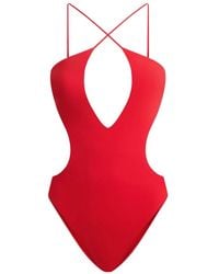 Moschino - Lycra One-Piece Swimsuit - Lyst