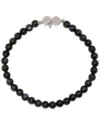 Tom Wood - Larvikite sterling-silver bracelet - Lyst