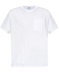 Loewe - Katoenen T-Shirt - Lyst