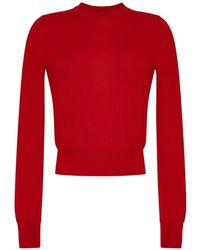 Adam Lippes - Didion Fine-Knit Sweater - Lyst