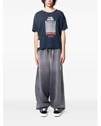 PALY - Fame Epidemic distressed-effect T-shirt - Lyst