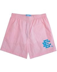 Eric Emanuel - Ee Logo-Print Swim Shorts - Lyst