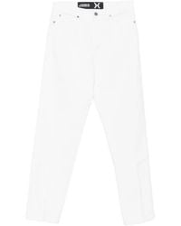 John Richmond - Logo-Embroidered Jeans - Lyst