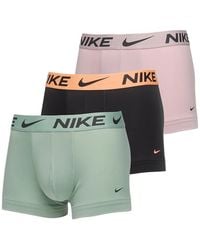 Nike - Logo-Waistband Boxer Briefs (Set Of Three) - Lyst