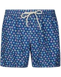 MC2 Saint Barth - Short De Bain À Imprimé Graphique - Lyst