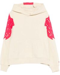 Kiko Kostadinov - X Fox Lab Perforated Fox Fleece Hoodie - Lyst