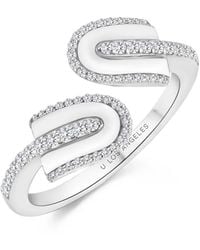 UNION LOS ANGELES - U Duo Quartz And Diamond Ring - Lyst