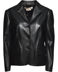 Marni - Leather jacket - Lyst