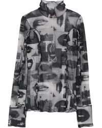 HUGO - Deuphoria Mesh T-Shirt - Lyst