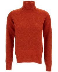 Drumohr - Roll-Neck Raglan-Sleeved Sweater - Lyst