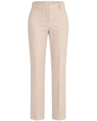 Kaos - Pressed-Crease Tailored Trousers - Lyst