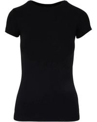L'Agence - Short-sleeve Crew-neck T-shirt - Lyst