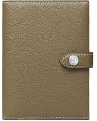 Tory Burch - Button Leather Passport Case - Lyst
