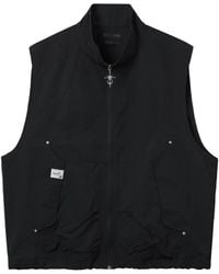 FIVE CM - Front-Pockets Vest - Lyst
