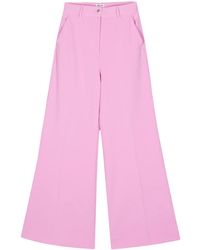 Blugirl Blumarine - Pressed-Crease Palazzo Pants - Lyst