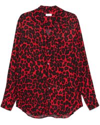 Alexander McQueen - Leopard-Print Shirt - Lyst