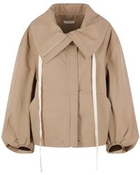 Co. - Zip-Up Llared Jacket - Lyst