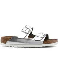 Birkenstock - Buckled Sliders - Lyst