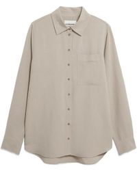 ARMEDANGELS - Chemise Boutonnée À Poche Poitrine - Lyst