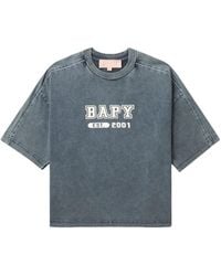 BAPY BY *A BATHING APE® - T-Shirt Mit Grafischem Print - Lyst