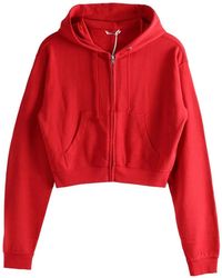 AURALEE - Zip-Up Cropped Jacket - Lyst