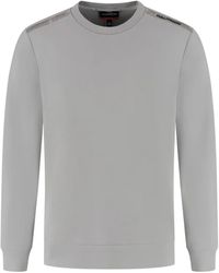 Parajumpers - Logo-Tape Crew-Neck Sweatshirt - Lyst