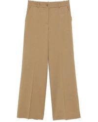 P.A.R.O.S.H. - Button-Fastening Trousers - Lyst
