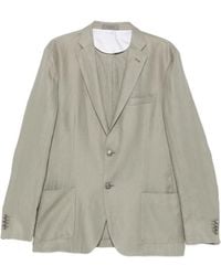 Corneliani - Chaqueta Con Bolsillo De Parche Y Botones - Lyst