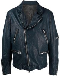 Yohji Yamamoto - I-double Riders Leather Jacket - Lyst
