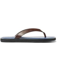SCAROSSO - Ascanio Leather Sandals - Lyst