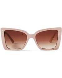Jimmy Choo - Lorea Cat-Eye-Sonnenbrille - Lyst