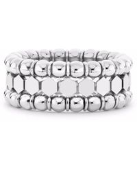 Pragnell - 18Kt Bohemia Three-Row Ring - Lyst
