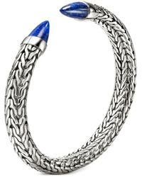 John Hardy - Spear 50 Sterling Zilveren Armband Met Lapis Lazuli - Lyst