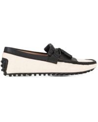 Tod's - Tassel-Detail Fringed Loafers - Lyst