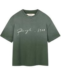 ROUGH - Camiseta Con Estampado De Firma - Lyst