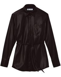 Proenza Schouler - Faux-leather Shirt Jacket - Lyst