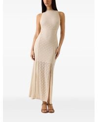 Guess - Openwork Long Dress - Lyst